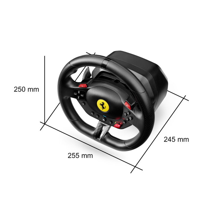 Thrustmaster T98-P Ferrari 296 GTB - Volant + pédalier - Noir Thrustmaster T98-P Ferrari 296 GTB - Volant + pédalier - Noir