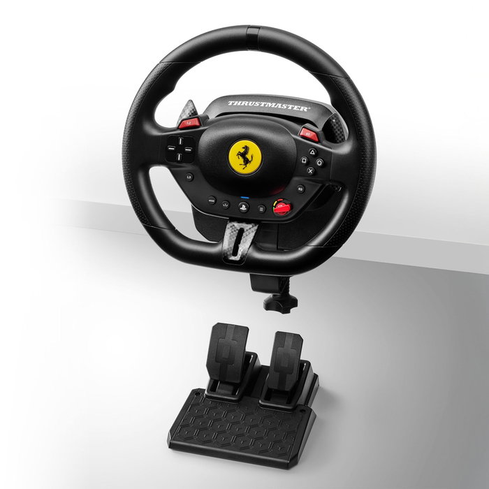 Thrustmaster T98-P Ferrari 296 GTB - Volant + pédalier - Noir Thrustmaster T98-P Ferrari 296 GTB - Volant + pédalier - Noir