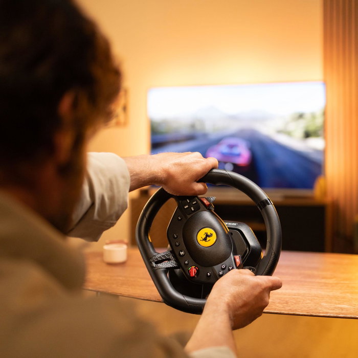 Thrustmaster T98 Ferrari 296 GTB - Volant et pédalier Noir