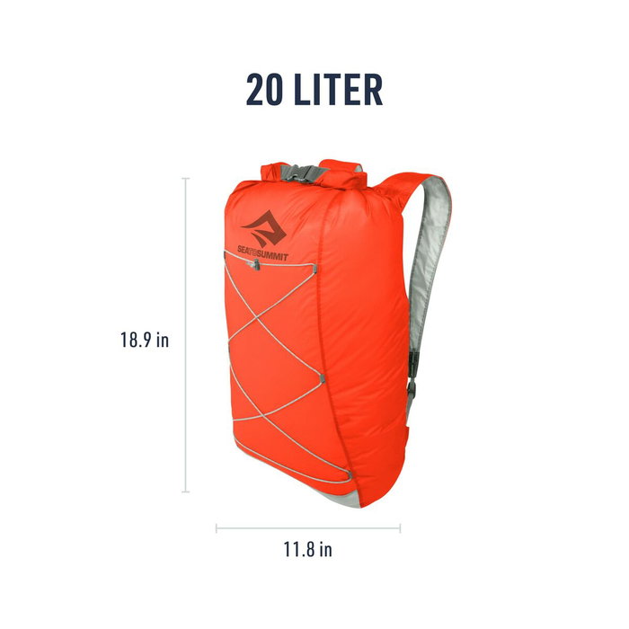 Sac à dos de montagne Sea to Summit Ultra-Sil Dry Day Pack Orange Argenté 22 L