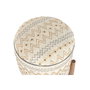Repose-pied Home ESPRIT Beige Urbaine 40 x 40 x 52 cm