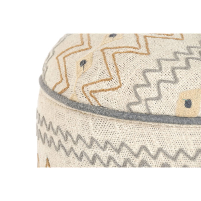 Repose-pied Home ESPRIT Beige Urbaine 40 x 40 x 52 cm