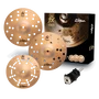 Zildjian Stack 10" FX avec système de montage Cymbolt, 8" 10" 12" 14" en B8 Thin Traditional