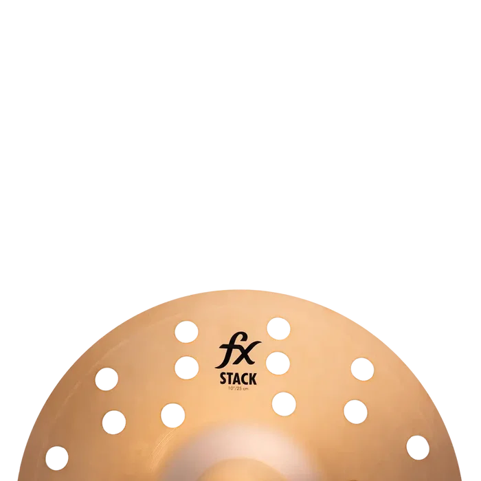 Zildjian Stack 10" FX avec système de montage Cymbolt, 8" 10" 12" 14" en B8 Thin Traditional
