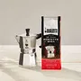 Bialetti - Cafetière Moka Italienne 3 tasses (0,30 L) Argent avec 250 g de Café Perfetto Moka Classico