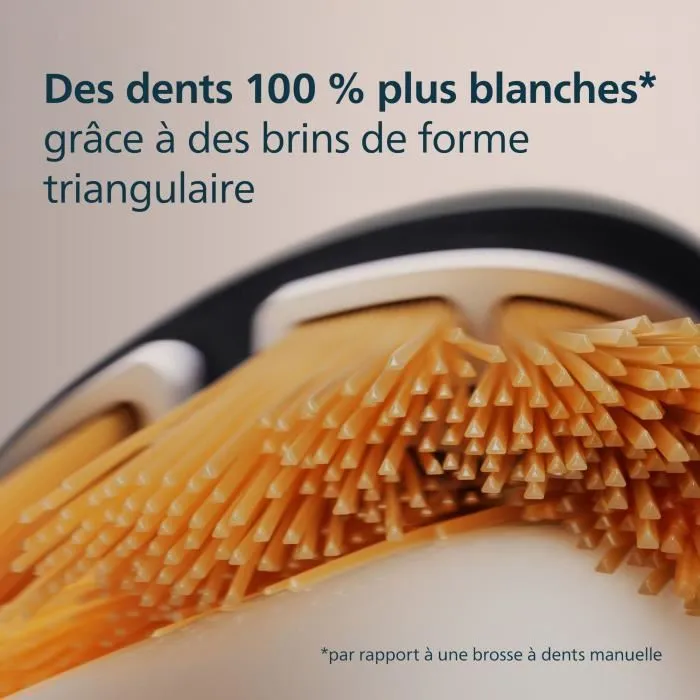 Philips HX9094/88 - Lot de 4 têtes de brosse électrique - Couleur noire - Pour adultes - Compatible brosses à dents Philips