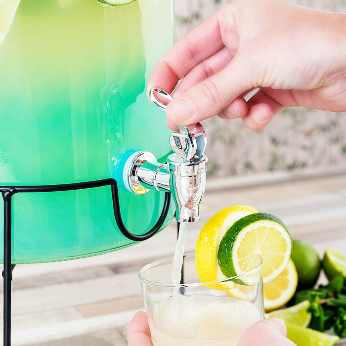 Quid Distributeur de boissons Viba Multicouleur verre 7,5 L (2 Unités)