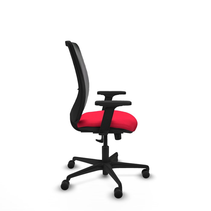 PIQUERAS Y CRESPO Chaise Zulema Synchro Rouge/Noir
