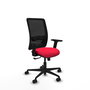 PIQUERAS Y CRESPO Chaise Zulema Synchro Rouge/Noir