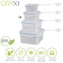 ORYX Récipient Hermétique Carré 400 ml