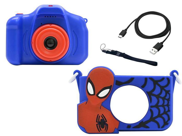LEXIBOOK Appareil Photo Numérique Spider-Man avec Protection Silicone LEXIBOOK Appareil Photo Numérique Spider-Man avec Protection Silicone