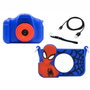 Lexibook Caméra pour Enfants Spider-Man - Captures Photo et Vidéo, Lecteur MP3, Jeux, Cadres Décoratifs et Coque de Protection Marvel (Réf. Dj078Sp)