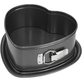 Birkmann Moule cœur à fond amovible EASY BAKING en acier carbone