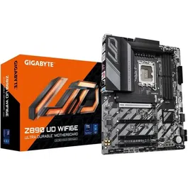 Gigabyte Carte mère Z890 UD ATX Socket LGA1851 Wi-Fi 6E 2.5GbE USB 4 pour Intel Core Ultra Série 2 - 12+1+2 Phases - DDR5 jusqu'à 8800MHz - PCIe 5.0