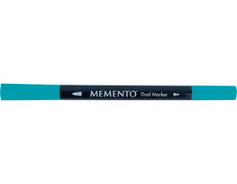 Tsukineko MEMENTO Feutre d'illustration double pointe ardor verde azulado
