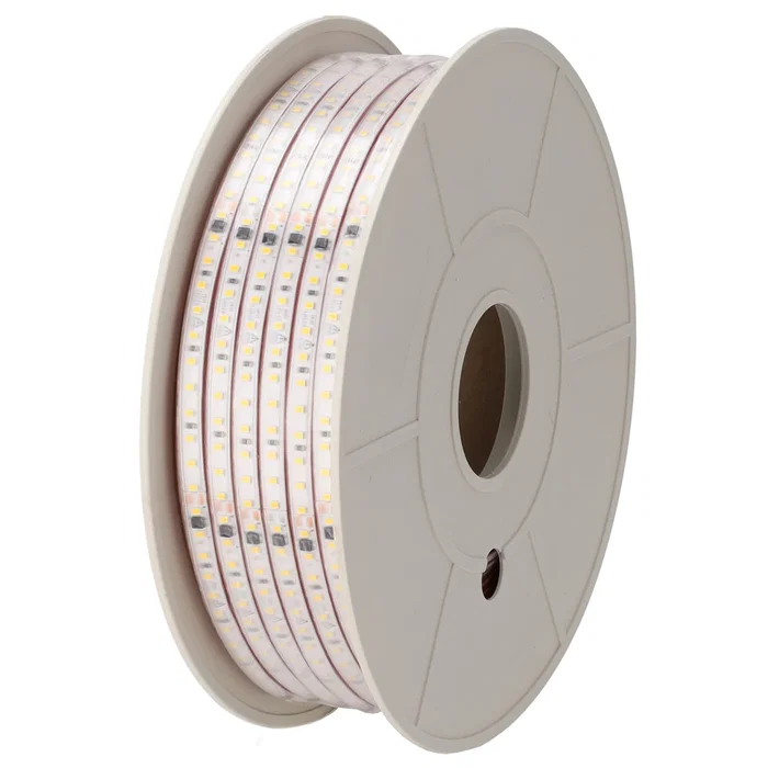 Ruban LED 220V AC 50m 60 LEDs/m 4000K Blanc Naturel IP65 Ruban LED 220V AC 50m 60 LEDs/m 4000K Blanc Naturel IP65