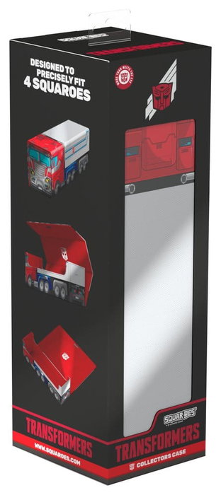 Squaroes Collectors Case 400 Transformers - Optimus Prime Truck Squaroes Collectors Case 400 Transformers - Optimus Prime Truck