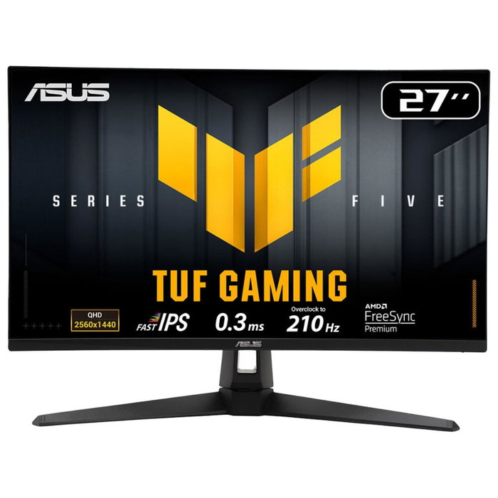 Asus TUF Gaming VG27AQ5A Moniteur de gaming 27 pouces QHD 210 Hz Black