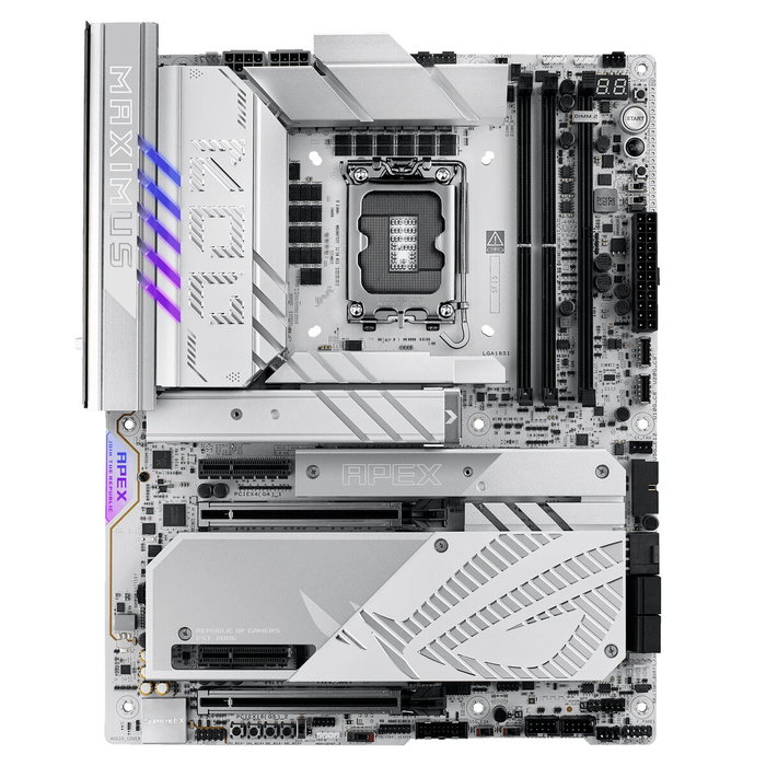 ASUS ROG MAXIMUS Z890 APEX Socket 1851 DDR5 SDRAM LAN 5 GbE ASUS ROG MAXIMUS Z890 APEX Socket 1851 DDR5 SDRAM LAN 5 GbE