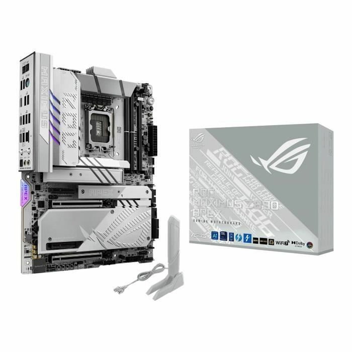 ASUS ROG MAXIMUS Z890 APEX Socket 1851 DDR5 SDRAM LAN 5 GbE ASUS ROG MAXIMUS Z890 APEX Socket 1851 DDR5 SDRAM LAN 5 GbE