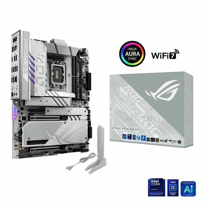 ASUS ROG MAXIMUS Z890 APEX Socket 1851 DDR5 SDRAM LAN 5 GbE ASUS ROG MAXIMUS Z890 APEX Socket 1851 DDR5 SDRAM LAN 5 GbE
