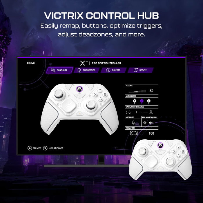 Turtle Beach Victrix Pro BFG Reloaded - Blanc