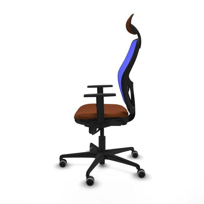 Piqueras y Crespo Chaise de Bureau Jorquera 1D036G1 Bleu Marron Piqueras y Crespo Chaise de Bureau Jorquera 1D036G1 Bleu Marron