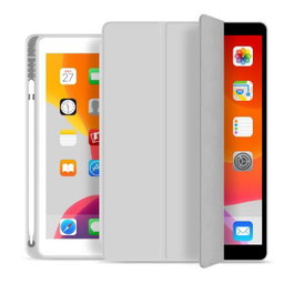 eSTUFF Étui Seattle pour iPad 9,7 (2017/2018) avec emplacement Pencil - Gris