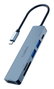 Coolbox MiniDock C61 Hub USB-C Aluminium 6-en-1 HDMI 4K PD 100W Lecteur SD Gris