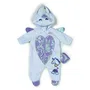 Baby Born Grenouillère Licorne pour poupons 43 cm, avec capuche, ailes et détails scintillants