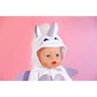 Baby Born - Combinaison Grenouillère Licorne pour Poupée - Capuche à Cornes et Ailes - Accessoire Vendu Sans Poupée - Taille 43 cm - Dès 3 ans