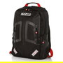 Sparco S016440NRRS Sac à Dos Stage Noir-Rouge 15L 15"