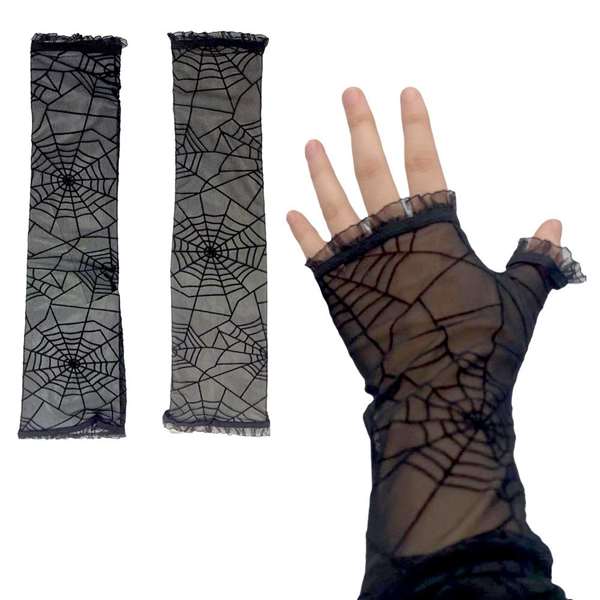 My Other Me Guantes Medias Negro My Other Me Guantes Medias Negro