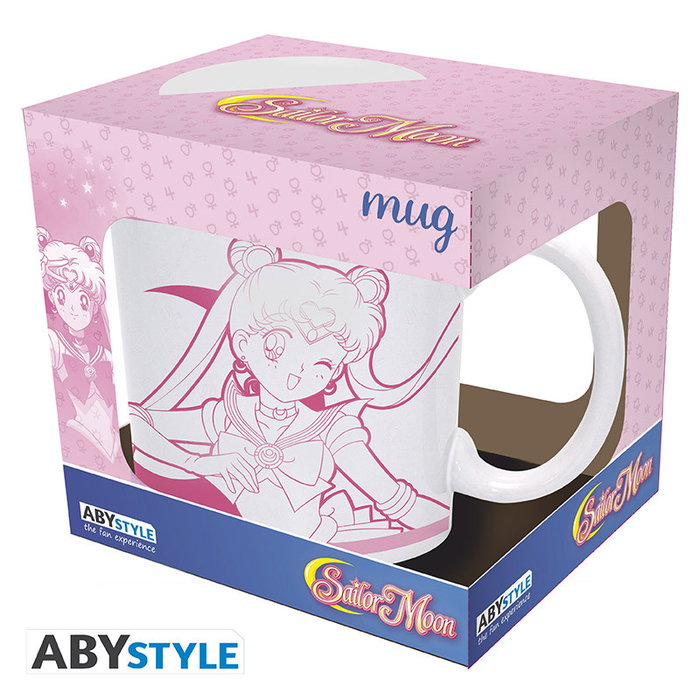 Abystyle Taza Sailor Moon et Luna en céramique de 320 ml