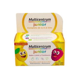 MULTICENTRUM JUNIOR 30 comprimés à croquer