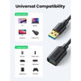 Ugreen Câble Rallonge USB 10368B Noir 1 m