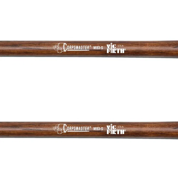 Vic Firth Corpsmaster MB3S Mazas de bombo de marcha