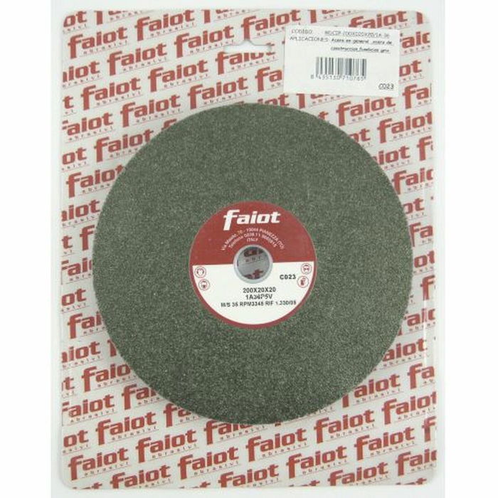 Meule abrasive FAIOT 8C-80 175 mm Vert