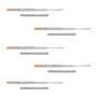 Emuca Lot de 5 jeux de Coulisses de tiroirs, roulement à billes, hauteur 45mm, profondeur 550mm, sortie totale, fermeture amortie, Zingué
