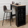 Home Deco Factory Tabouret de bar Giulia gris