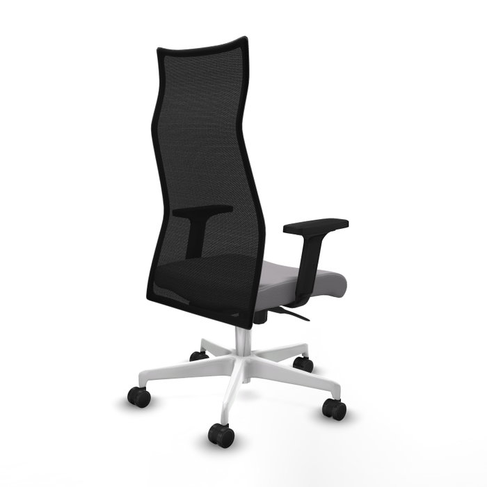 Piqueras y Crespo Chaise de Bureau Albacete Gris et Noir