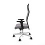 Piqueras y Crespo Chaise de Bureau Albacete Gris et Noir