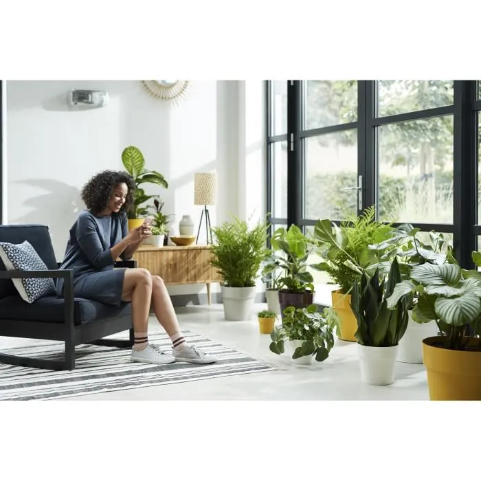 ELHO Pot de fleurs B.FOR ORIGINAL rond 25, couleur ocre - Capacité 7.9L, diamètre 25 cm, hauteur 23 cm - Résistant en polypropylène pour plantes d'intérieur ELHO Pot de fleurs B.FOR ORIGINAL rond 25, couleur ocre - Capacité 7.9L, diamètre 25 cm, hauteur 23 cm - Résistant en polypropylène pour plantes d'intérieur