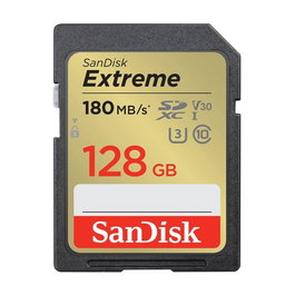 SanDisk Carte mémoire Extreme SDXC 128 Go