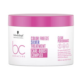 Schwarzkopf BC Color Freeze Traitement Argent 500 ml Soin Capillaire Réparateur Sans Silicone
