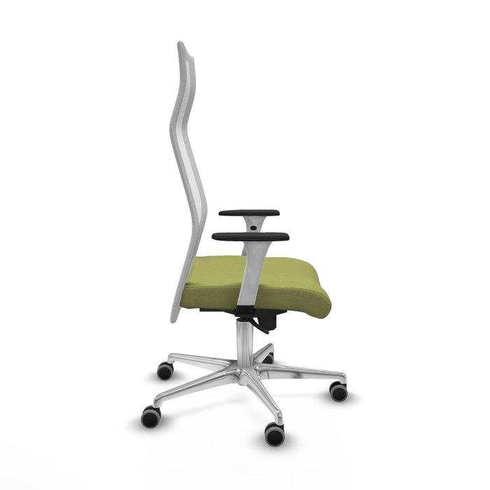 Piqueras y Crespo Chaise de Bureau Albacete Vert Olive et Blanc Piqueras y Crespo Chaise de Bureau Albacete Vert Olive et Blanc