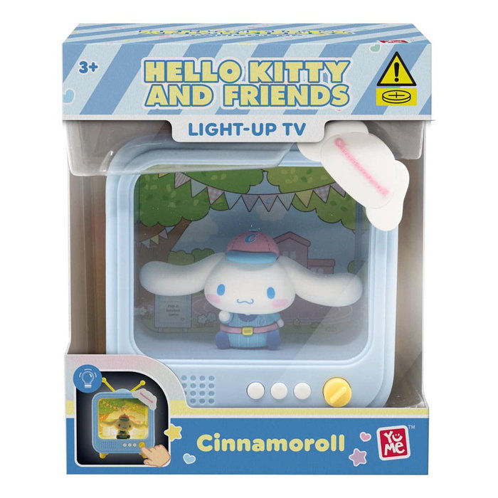 YuMe Toys Sanrio Présentoir figurines mini Bedside Light TV Series Hello Kitty and Friends 8 cm (8)