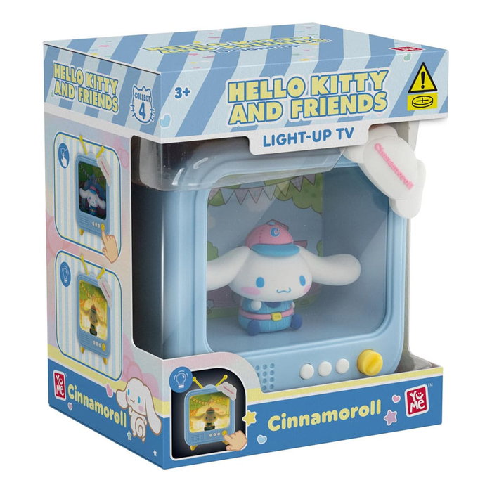 YuMe Toys Sanrio Présentoir figurines mini Bedside Light TV Series Hello Kitty and Friends 8 cm (8)