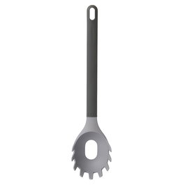 Berghoff Cuillère pour Pasta Gris Acier Inoxydable - Pour Service de Pâtes et Préparation en Cuisine