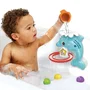 Vtech Baby Mon Dauphin Aqua-Basket - Jouet de bain éducatif avec musique, lumières et ventouses pour enfants - Jeu aquatique et découvertes marines